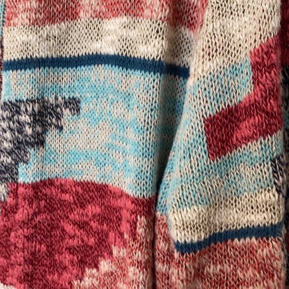 Women’s Sonoma Multi Color Size Medium Cardigan - Picture 4 of 9